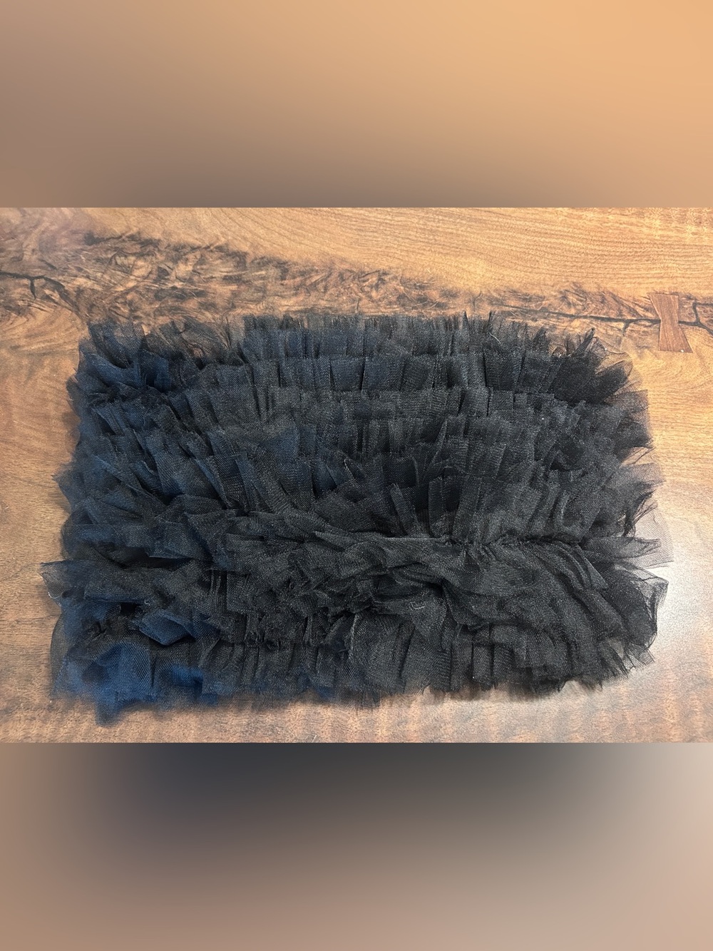 Altar’d State Ruffle Tulle Bandeau Tube Top